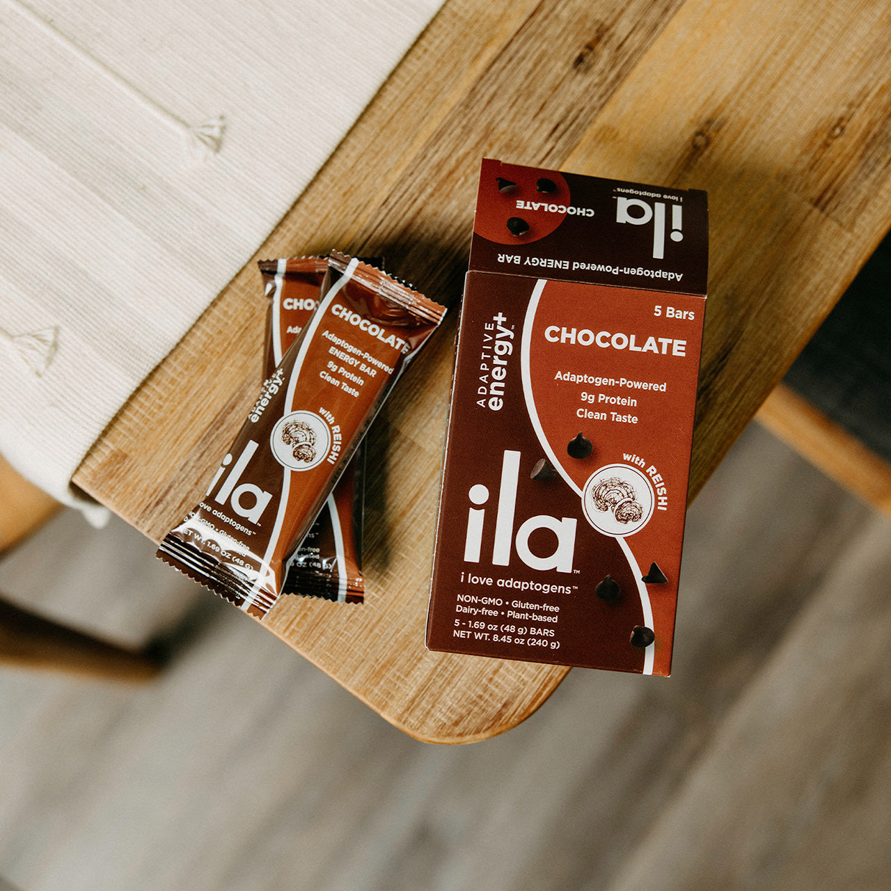 Adaptogen Chocolate Bars Made With Real Cocoa And Simple Ingredients