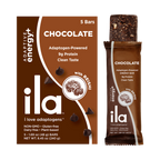 Adaptogen Chocolate Bars In A 5 Count Box With Clean Ingredients