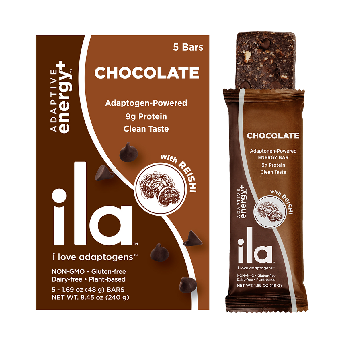 ILA | I Love Adaptogens™ | Plant Based Energy Bars