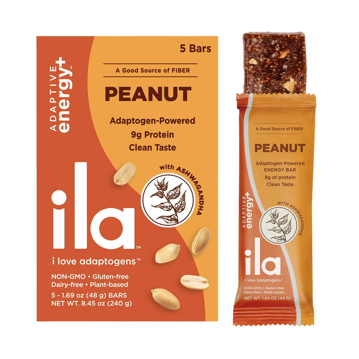 ILA | I Love Adaptogens™ | Plant Based Energy Bars