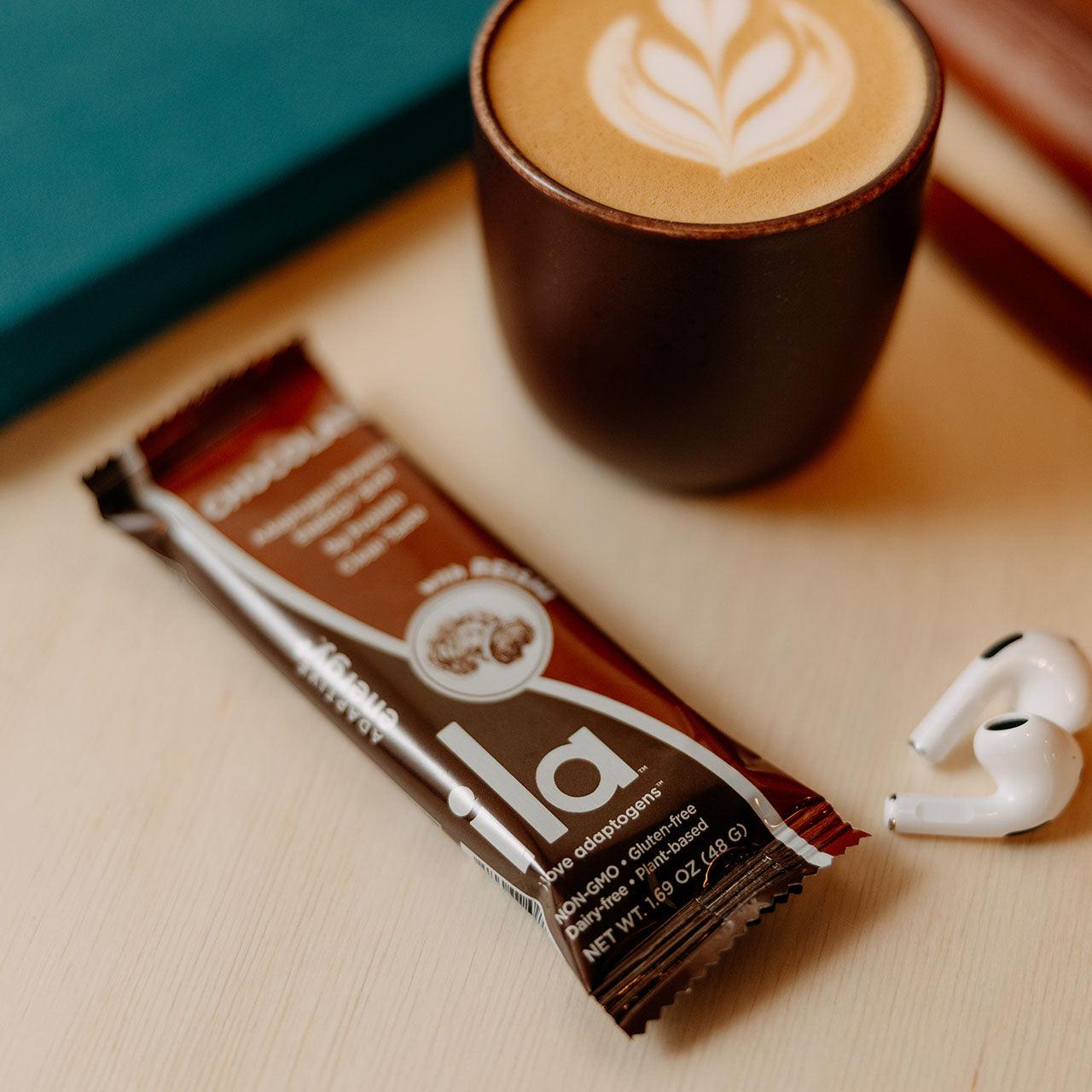 Adaptogen Chocolate Bars In A 5-Pack Box For Clean Energy And Daily Nutrition